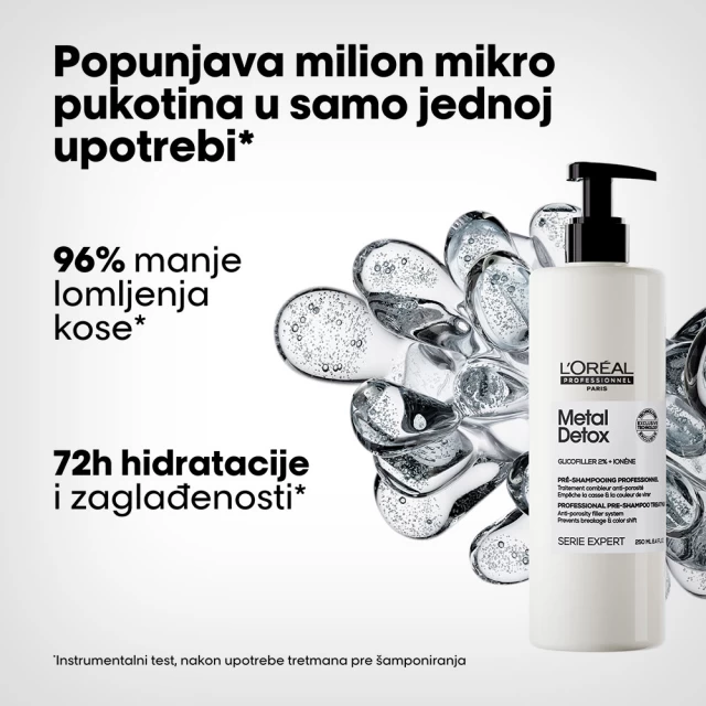 L`Oréal Professionnel SE Metal Detox tretman za kosu 250ml - BELLISSIMA OUTLET