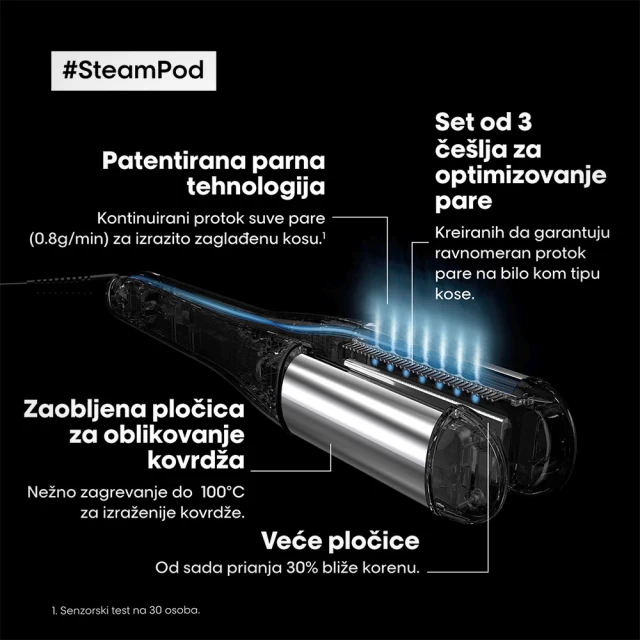 L`Oréal Professionnel Steampod parna presa za kosu 4.0 - Dan zaljubljenih