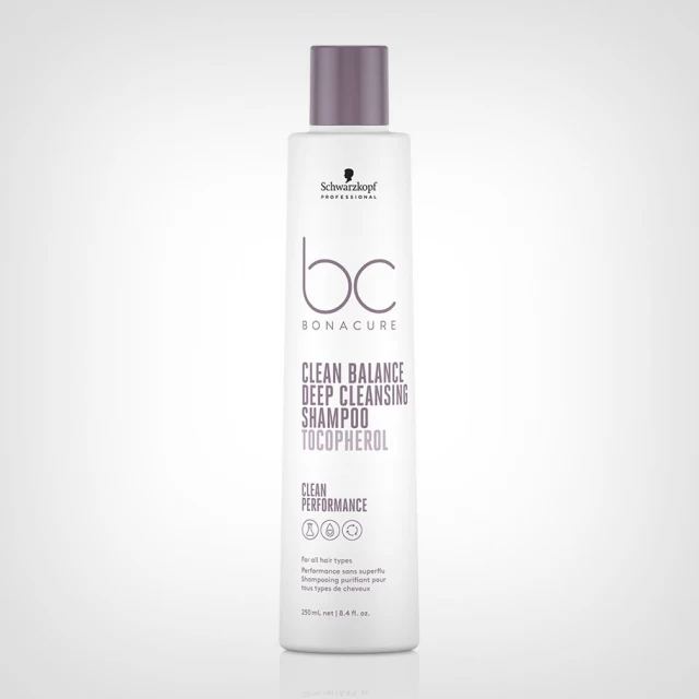 Schwarzkopf Professional Bonacure Clean Balance Deep Cleansing Tocopherol šampon 250ml - Pravilna nega kose