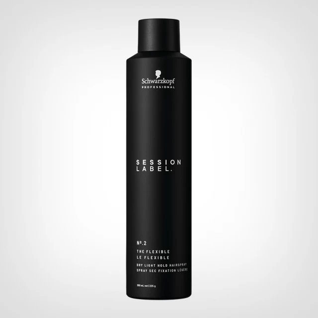 Schwarzkopf Professional Session Label THE FLEXIBLE Dry Light Hold Hairspray 300ml - Sprej za kosu