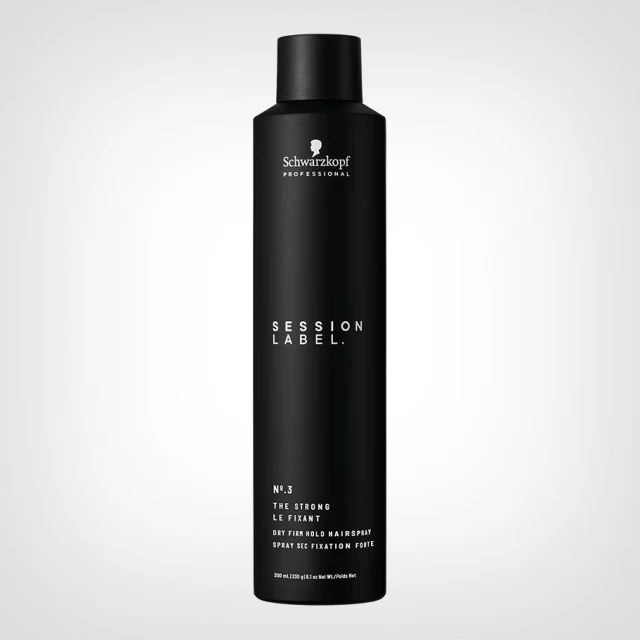 Schwarzkopf Professional Session Label THE STRONG Dry Firm Hold Hairspray 300ml - Sprej za kosu