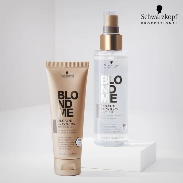 Schwarzkopf Professional BLONDME Blonde Wonders Restoring balzam 75ml - Nega farbane kose