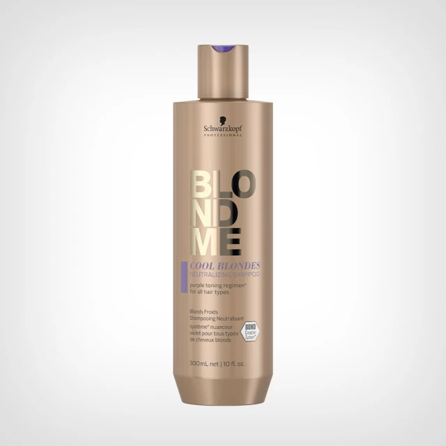 Schwarzkopf Professional BLONDME Cool Blondes Neutralizing šampon 300ml - Nega farbane kose