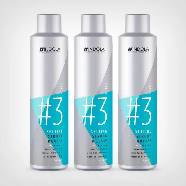INDOLA Exclusively Professional Setting Strong mousse pena za volumen 300ml - Nega farbane kose