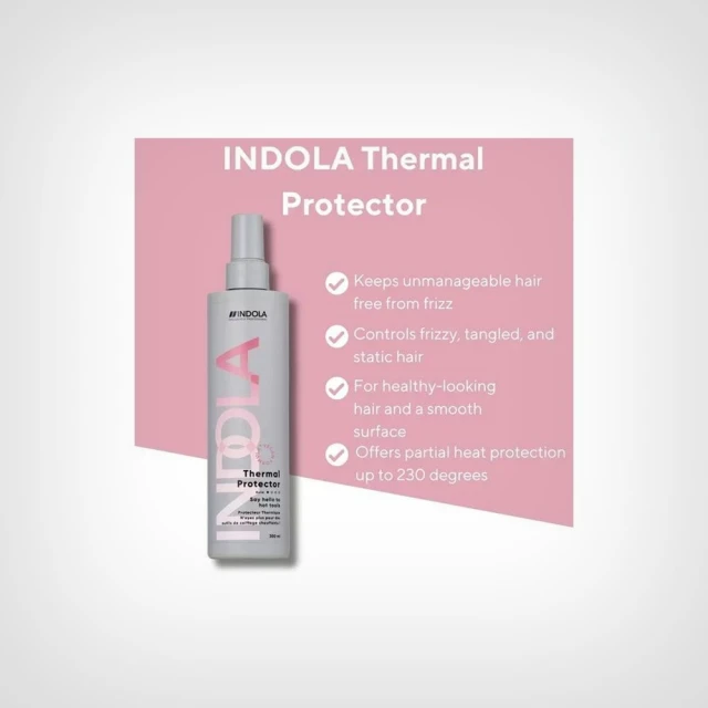 INDOLA Exclusively Professional Setting Thermal protector sprej 300ml - Termička zaštita kose