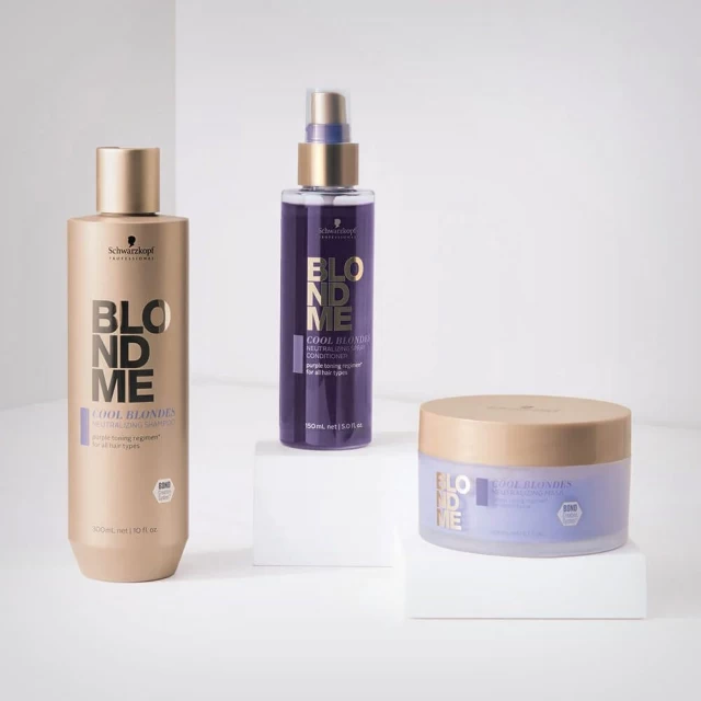 Schwarzkopf Professional BLONDME Cool Blondes Neutralizing regenerator u spreju 150ml - Sprej za kosu
