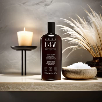 American crew Daily Silver šampon 250ml