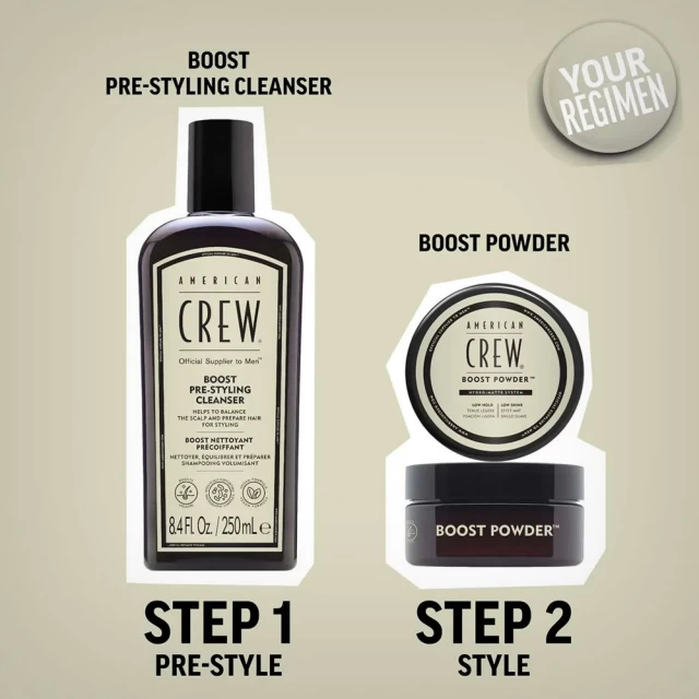 American Crew Boost Pre-Styling šampon 250ml - Muškarci