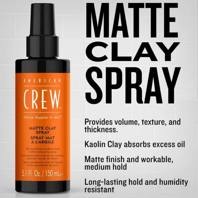 American Crew Matte Clay Spray 150ml - Sprej za kosu