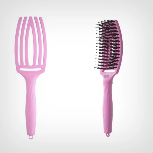 Olivia Garden Finger Combo četka za kosu Medium Color - Četke za kosu