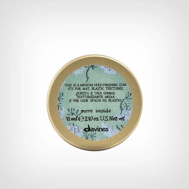 Davines More Inside Medium Hold Finishing gum 75ml - Style Link