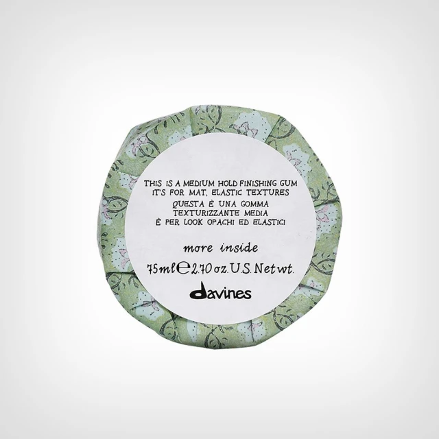 Davines More Inside Medium Hold Finishing gum 75ml - Style Link