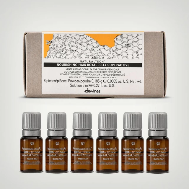 Davines Naturaltech Nourishing Hair Royal Jelly Superactive ampule 6x8ml - Uskršnja akcija
