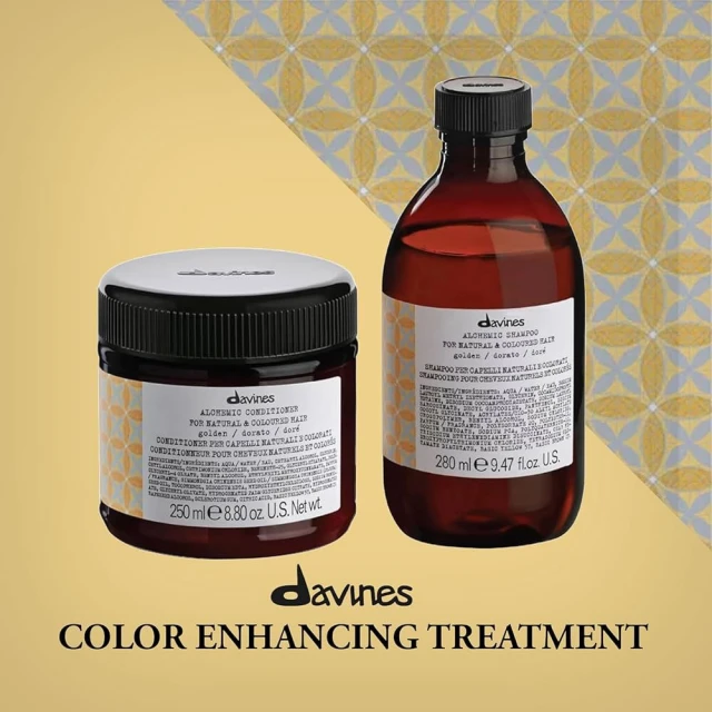 Davines Alchemic System Golden kondicioner 250ml - Nega farbane kose