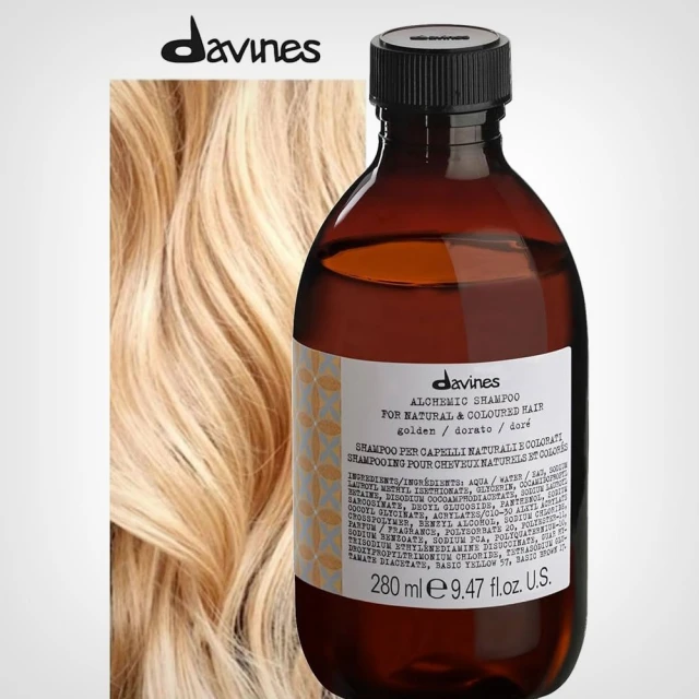 Davines Alchemic System Golden šampon 280ml - Nega farbane kose