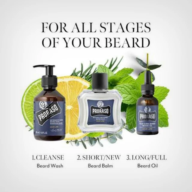 Proraso Azur Lime šampon za bradu 200ml - Uskršnja akcija