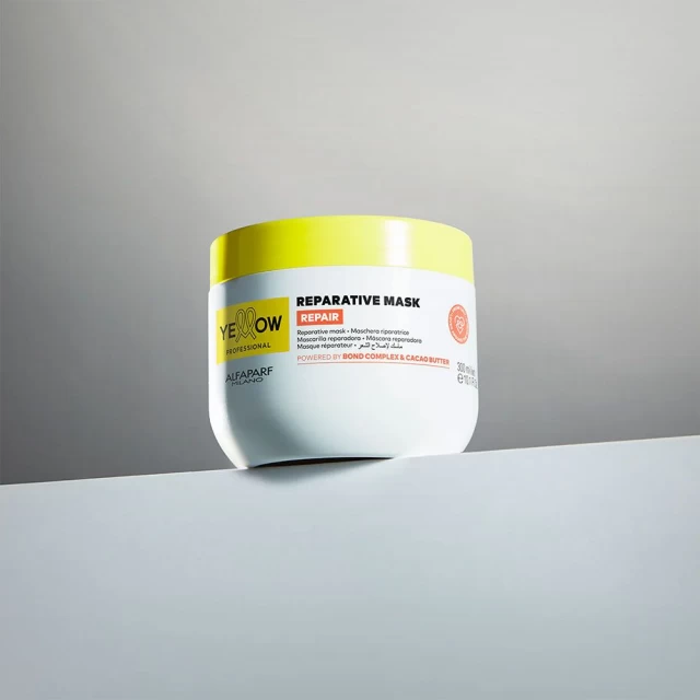 Alfaparf Yellow Repair maska 300ml - Nega farbane kose