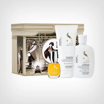 Alfaparf Semi Di Lino Diamond Kristal Holiday set - za normalnu kosu