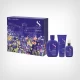 Alfaparf Semi Di Lino Blonde Anti-Yellow Holiday Kit - Nega farbane kose