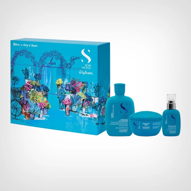 Alfaparf Semi Di Lino Curls Holiday Kit - Kovrdžava kosa