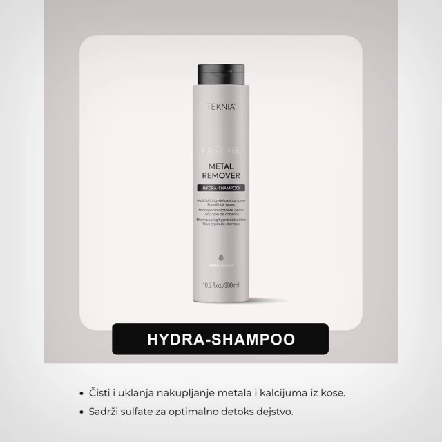 Lakmé TEKNIA Metal Remover Hydra- Šampon 300ml - Nega farbane kose