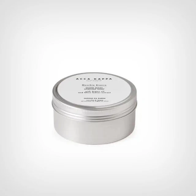 Acca Kappa White Moss Shaving Soap 250gr – Sapun za brijanje – za nežnu i osetljivu kožu - Proizvodi za bradu i brkove