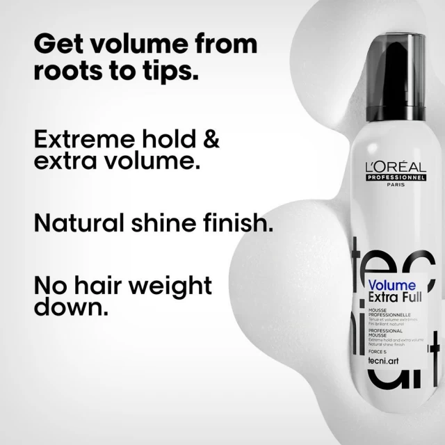 L`Oréal Professionnel Techni Art Full Volume Extra pena 250ml - Dan zaljubljenih