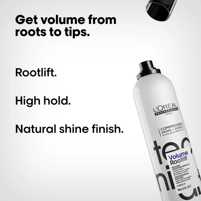 L`Oréal Professionnel Tecni Art Volume Rootlift pena 250ml - Tanka i svilena kosa