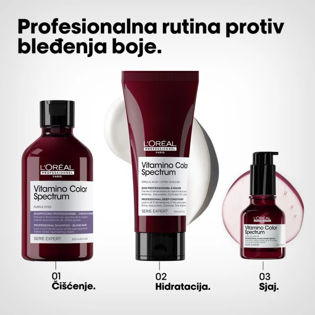 L’Oréal Professionnel Vitamino Color Spectrum ljubičasti šampon 300ml - Nega farbane kose