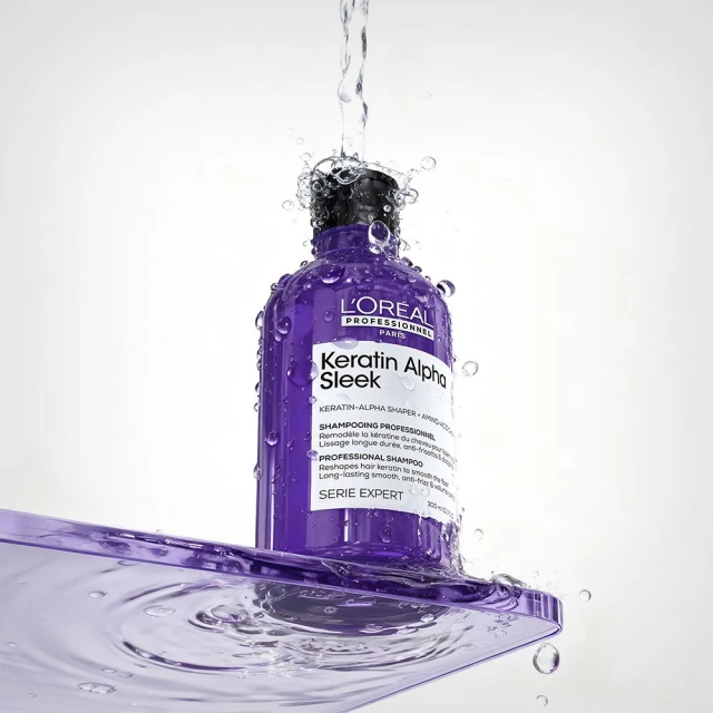 L`Oréal Professionnel SE Keratin Alpha Sleek šampon  300ml