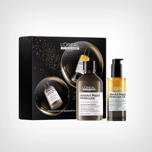 L`Oréal Professionnel Absolut Repair Molecular Duo Gift Set