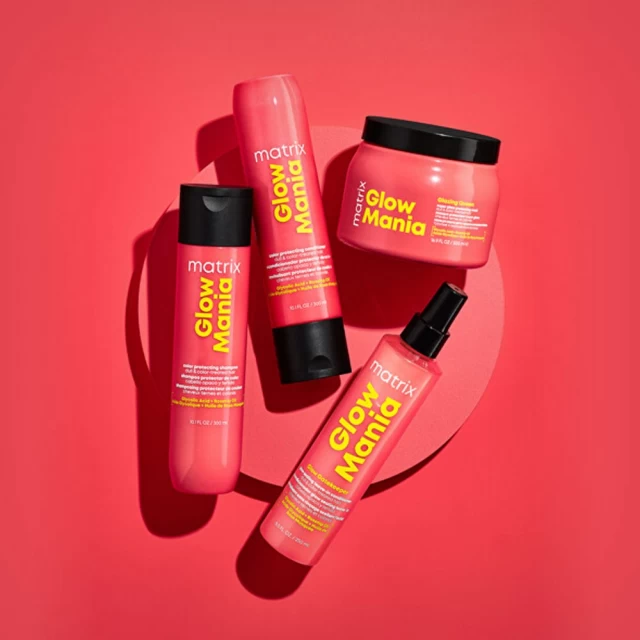 Matrix Glow Mania Super Gloss Protecting maska 500ml - Nega farbane kose