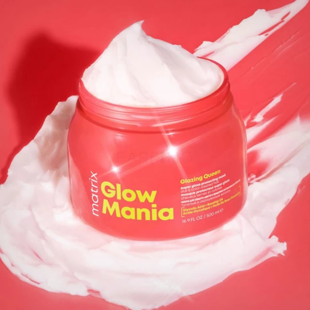 Matrix Glow Mania Super Gloss Protecting maska 500ml - Nega farbane kose