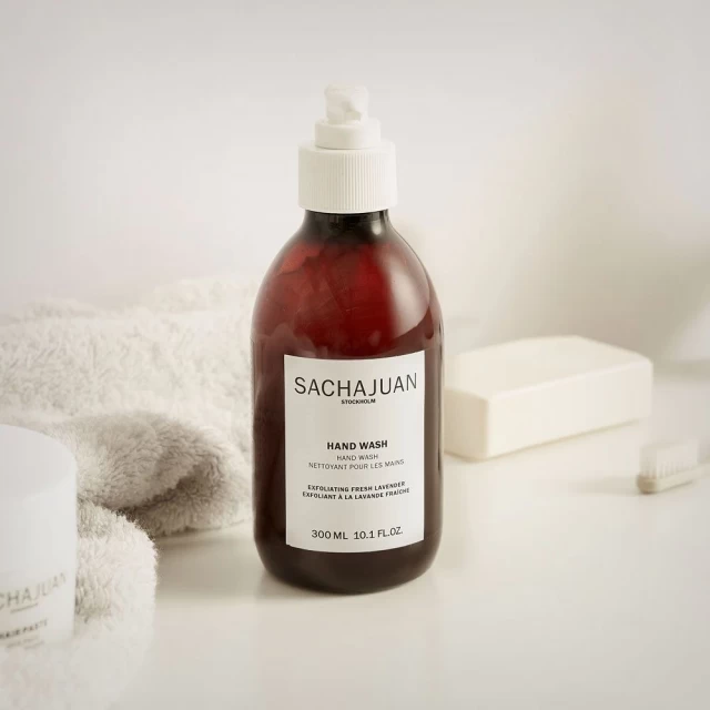 Sachajuan Exfoliating Hand Wash Fresh Lavender – tečni sapun za ruke - Nega ruku