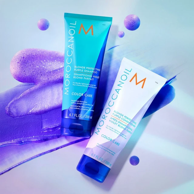 Moroccanoil Blonde Perfecting ljubičasti šampon 70ml - Dostava-kat