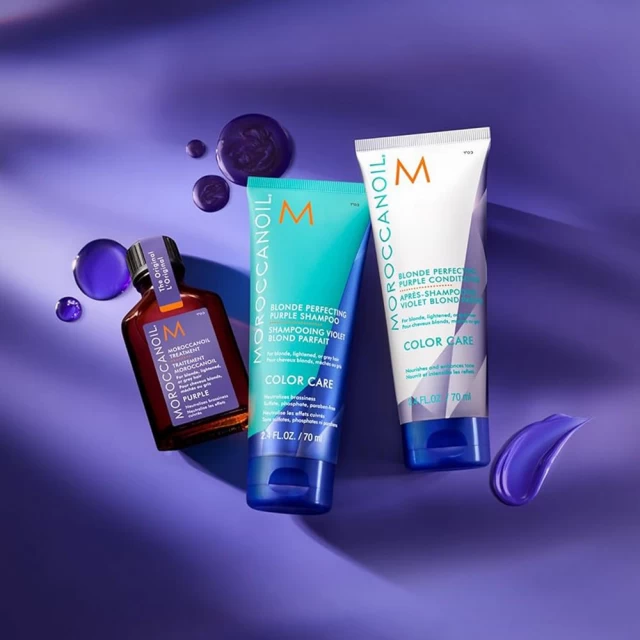 Moroccanoil Blonde Perfecting ljubičasti šampon 70ml - Dostava-kat