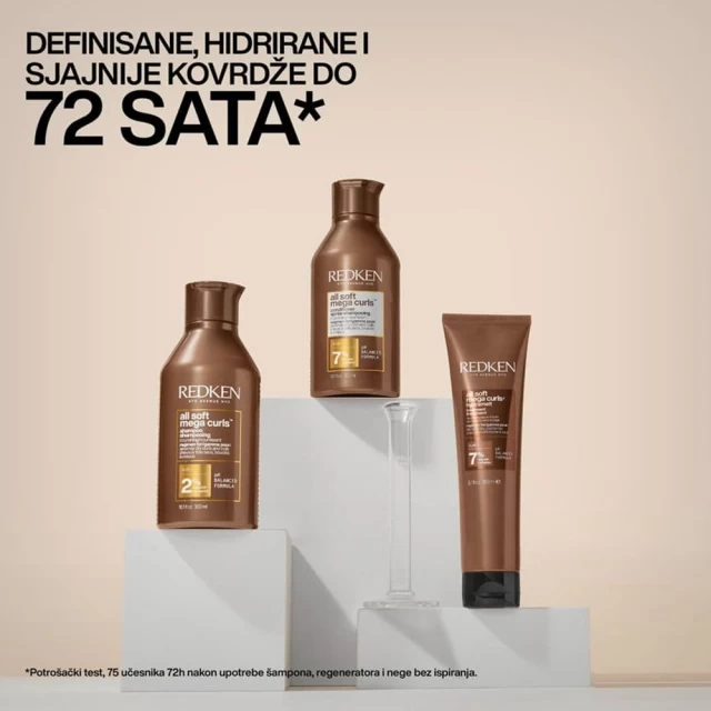 Redken All Soft Mega Curls šampon 300ml - Black Friday akcija