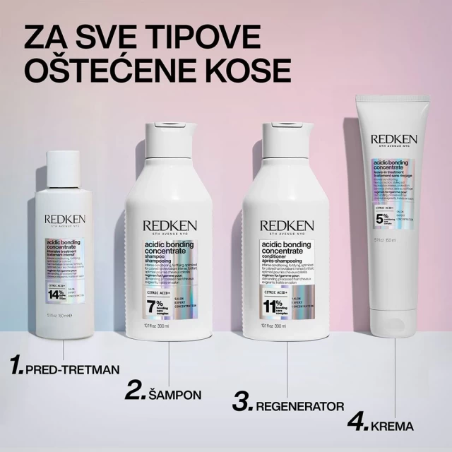 Redken Acidic Bonding Concentrate šampon 300ml - Black Friday akcija