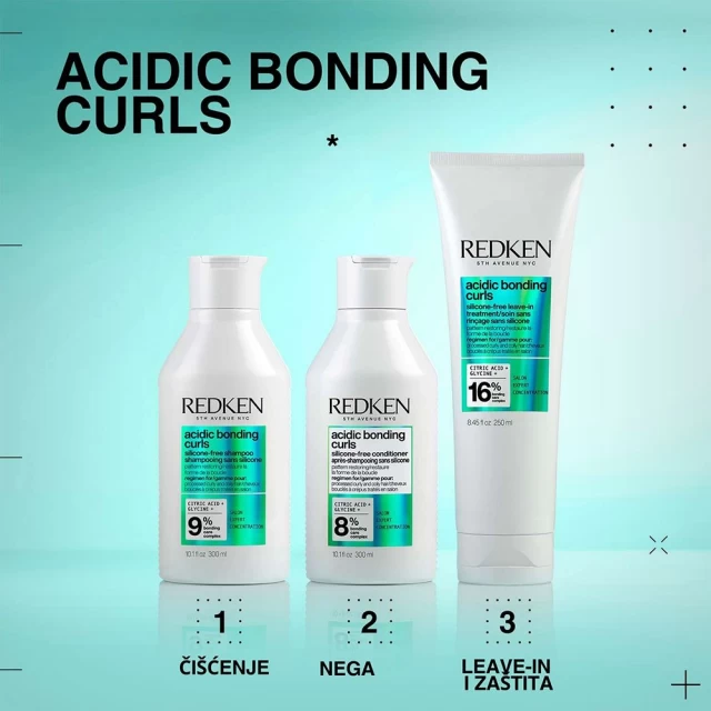 Redken Acidic Bonding Curls šampon 300ml - BELLISSIMA OUTLET