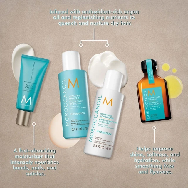 Moroccanoil Hydration travel set 2025 - putni set za negu kose - Dostava-kat