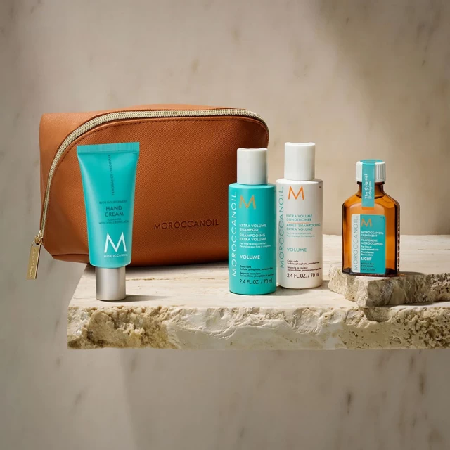 Moroccanoil Volume travel set 2025 - putni set za negu kose - Dostava-kat
