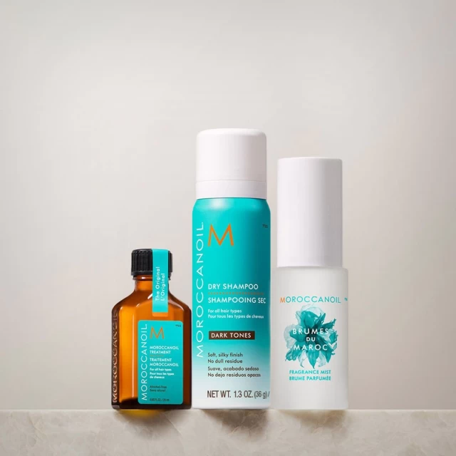 Moroccanoil Refresh, Nourish & Go set - Nega farbane kose