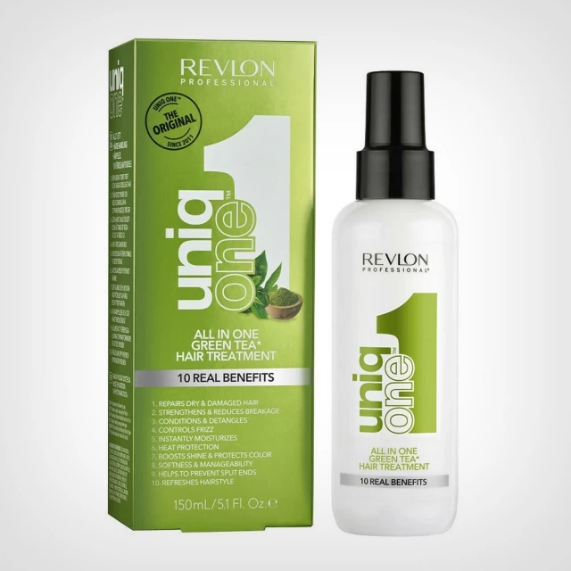 Revlon Uniq One all in one Green Tea hair treatment 150ml - Sprej za kosu