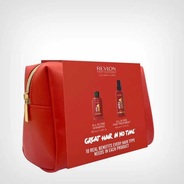  Revlon Uniq One Set (Treatment 150ml + Shampoo 100ml)