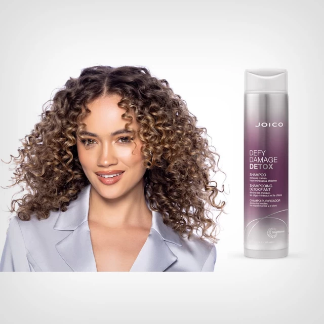 JOICO Defy Damage DETOX Shampoo – Šampon za dubinsko čišćenje formulisan sa aktivnim ugljem - Nega farbane kose