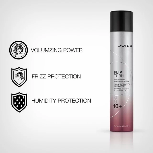 JOICO Style & Finish Flip Turn Volumizing Finishing sprej 325ml - Tanka i svilena kosa