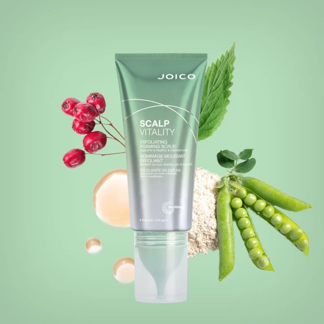 JOICO Scalp Vitality Exfoliating Foaming Scrub – Piling za vitalnost kože glave 177ml - Perut, Gubitak kose i Masnoća