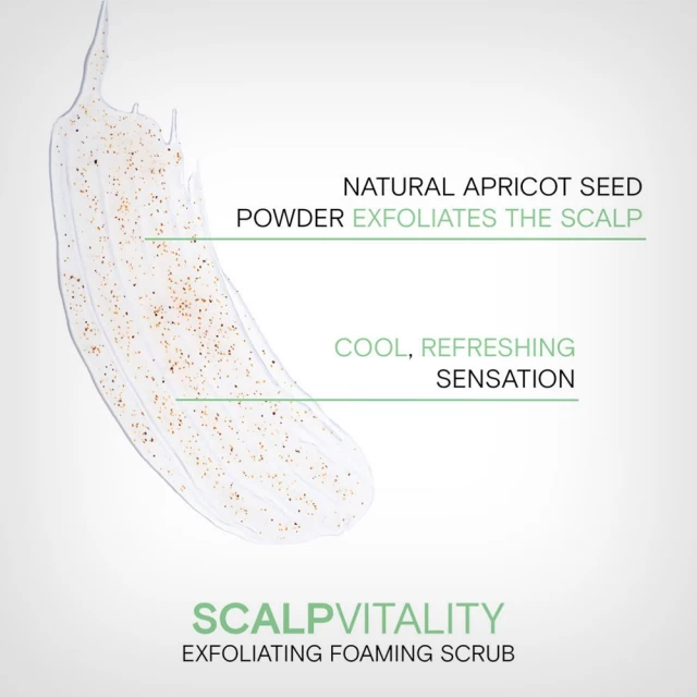 JOICO Scalp Vitality Exfoliating Foaming Scrub – Piling za vitalnost kože glave 177ml - Perut, Gubitak kose i Masnoća