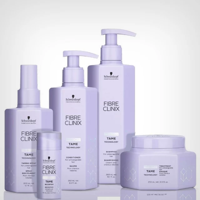 Schwarzkopf Professional Fibre Clinix Tame šampon 300ml - Neukrotiva kosa
