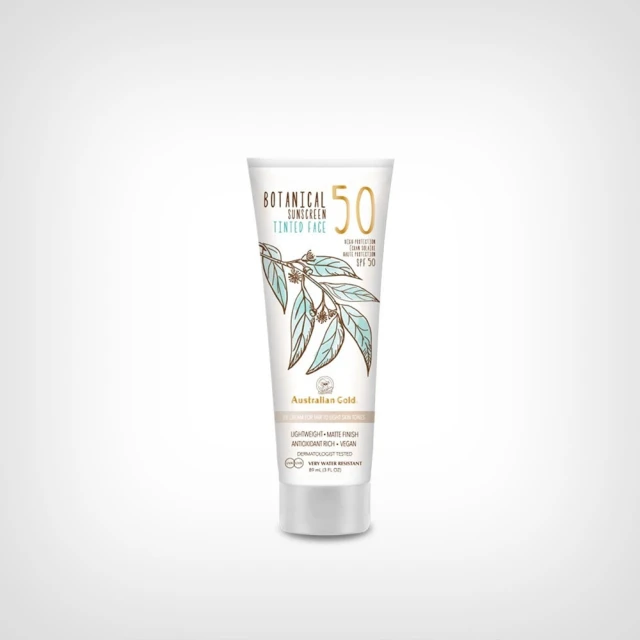 Australian Gold Botanical Sunscreen Tinted Face Fair-light SPF 50 88ml